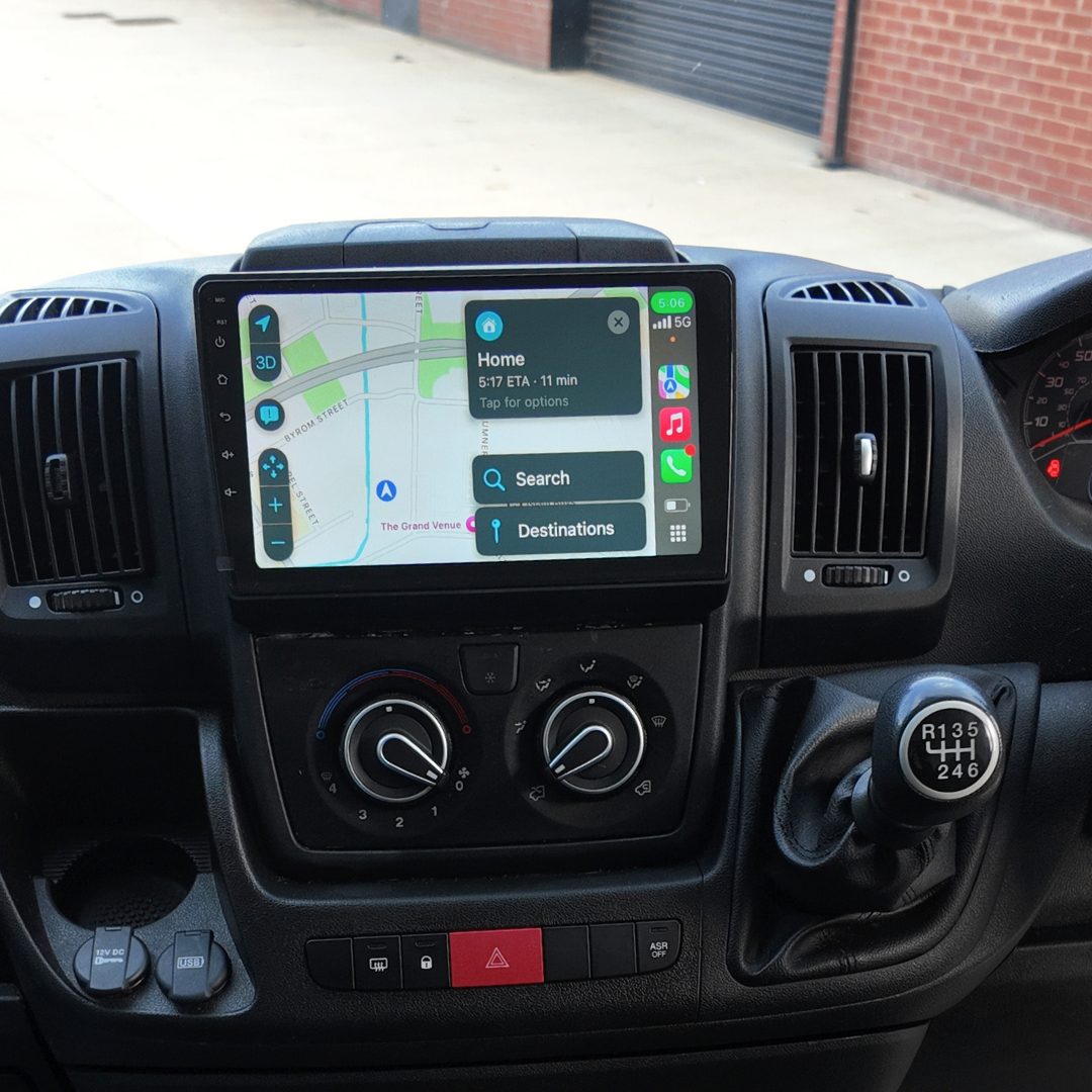 Citroen Relay Apple Carplay / Android Auto 9" Stereo Upgrade