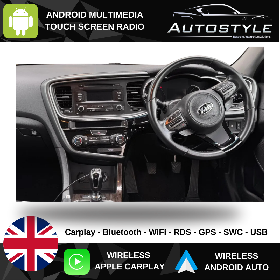 Kia Picanto Apple Carplay / Android Auto 9" Stereo Upgrade