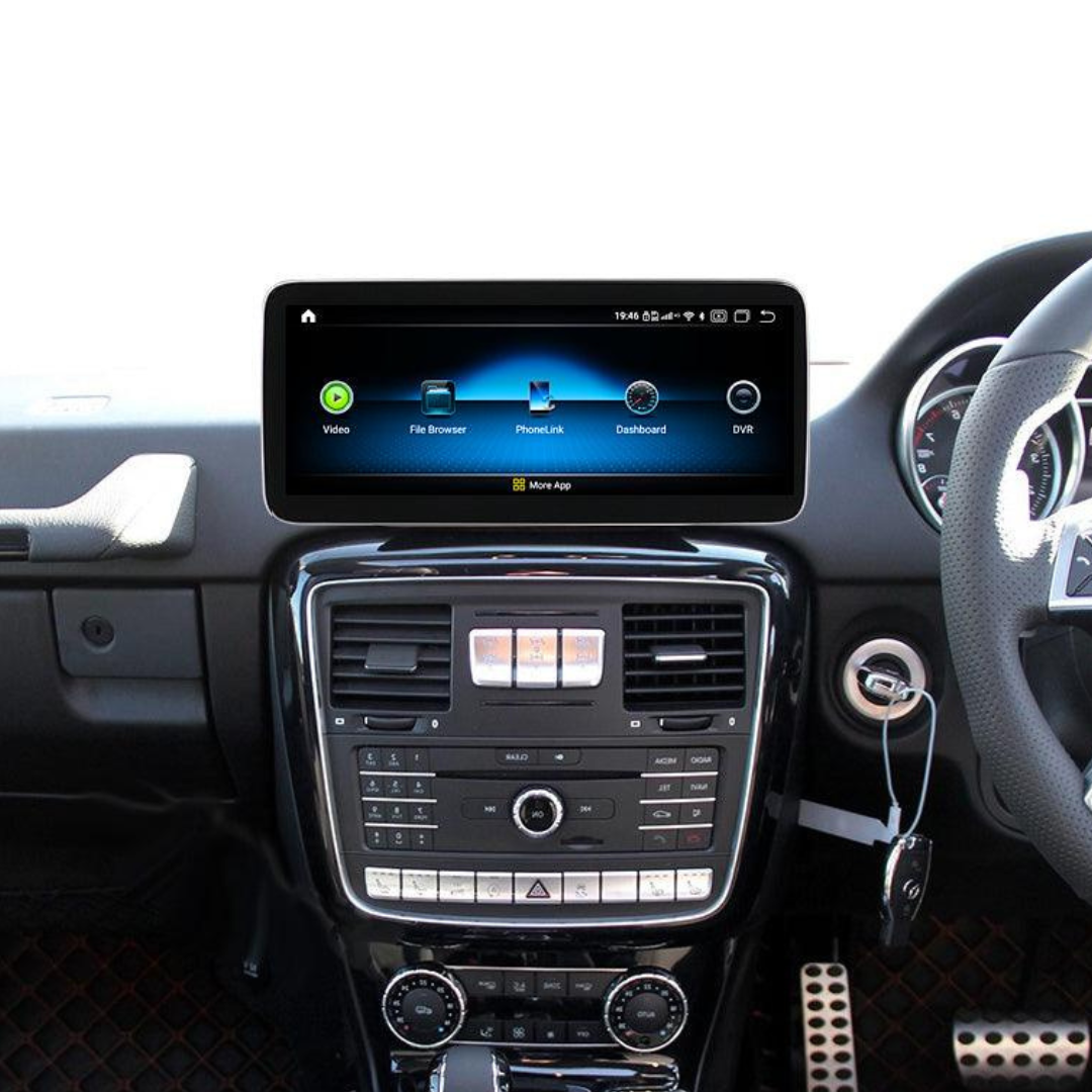 Mercedes-Benz G Class G350/G500/G63/G65 (2010-2017) Apple CarPlay Android Auto 10.25" Touch Screen