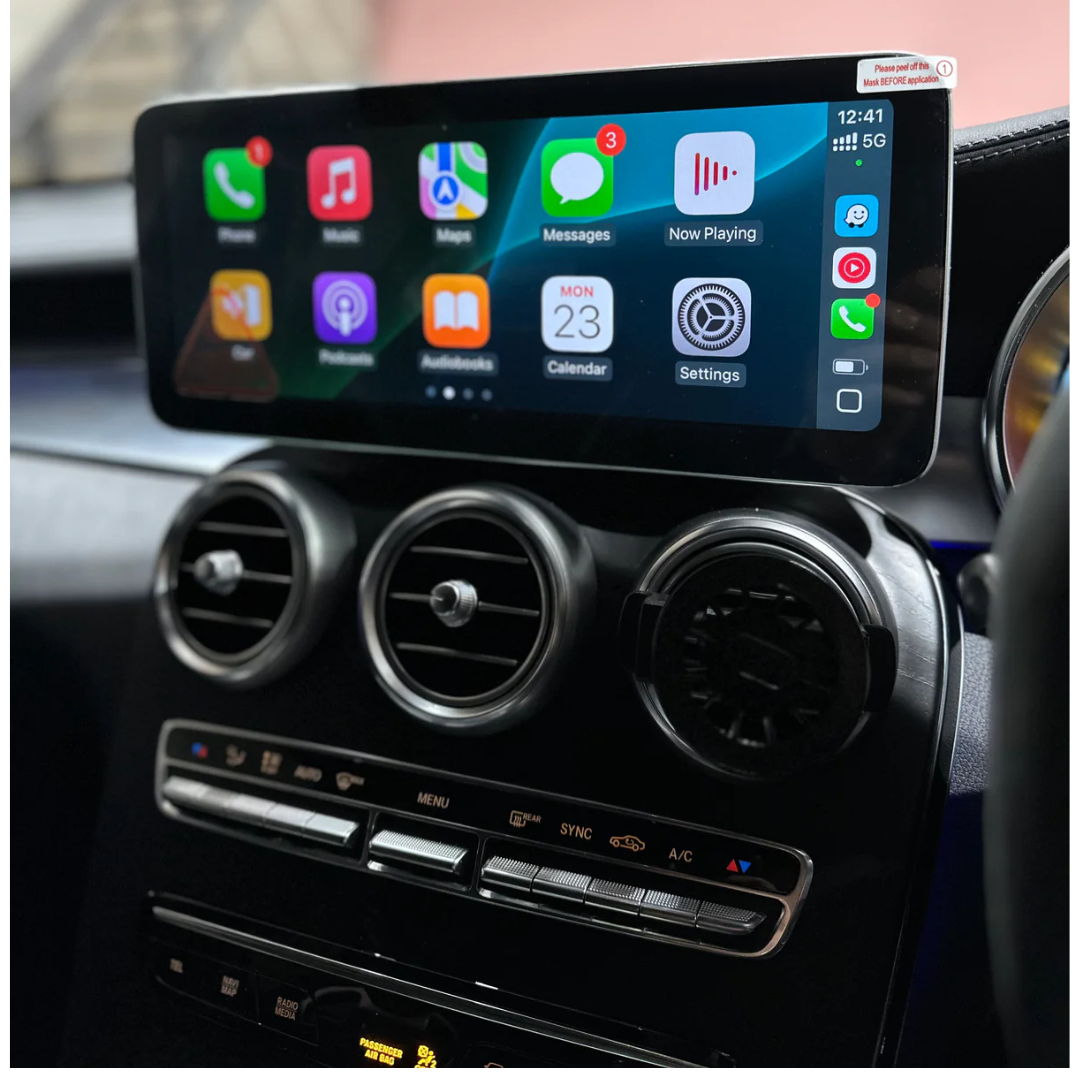 Mercedes-Benz GLC (2016-2022) Apple CarPlay Android Auto 10.25" Touch Screen