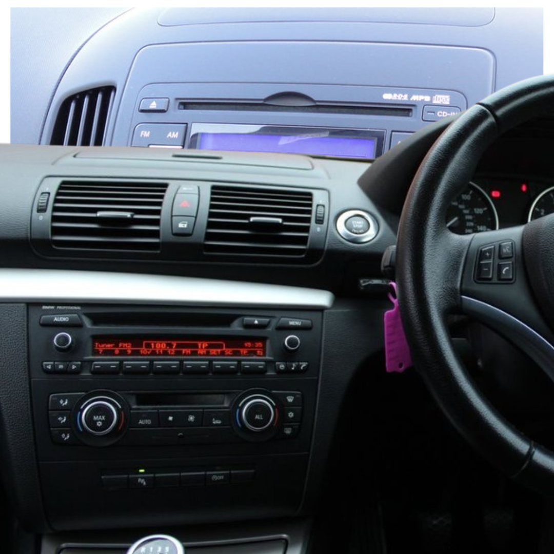 BMW 1 Series E81 E82 E87 E88 Apple Carplay / Android Auto 9" Stereo Upgrade (2004-2011)