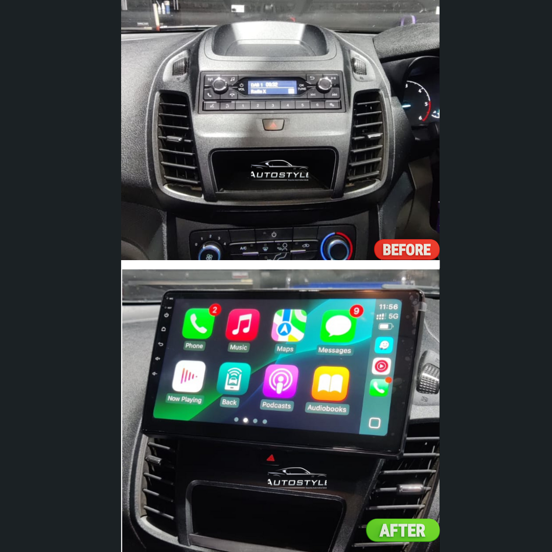 Ford Transit Connect Apple Carplay / Android Auto 9" Stereo Upgrade 2017+
