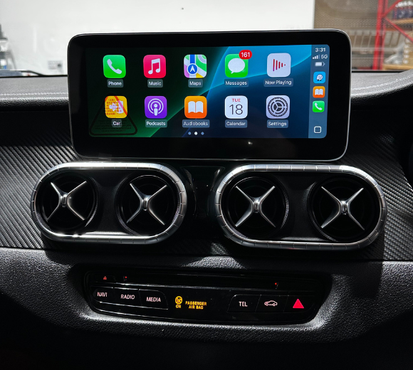 Mercedes-Benz X Class W470 (2015-2021) Apple CarPlay Android Auto 10.25" Touch Screen