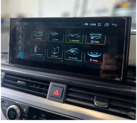 Audi A5 (2017-) F5 Apple CarPlay Android Auto 10.25" Touch Screen RHD
