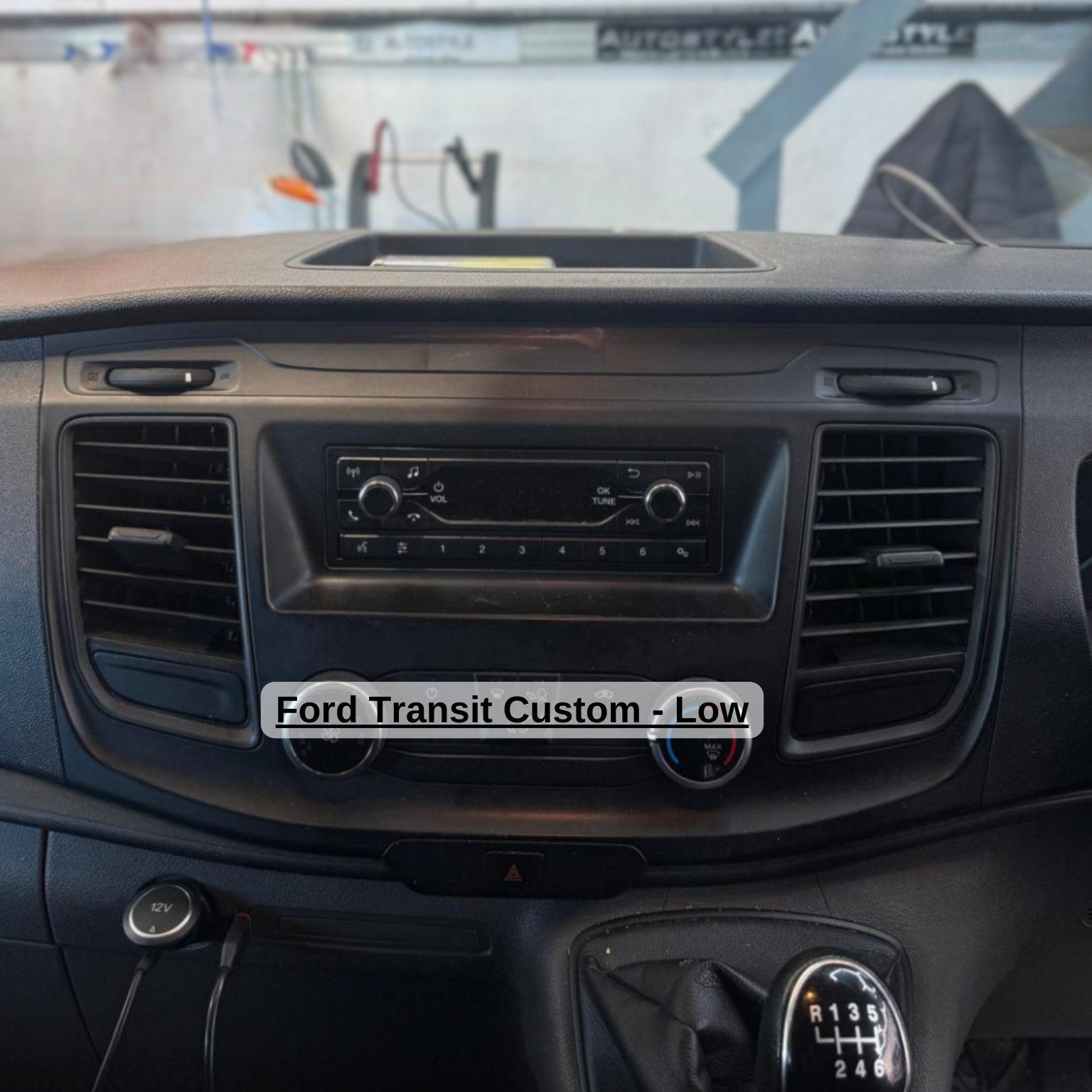 Ford Transit Custom Apple Carplay / Android Auto 10" Stereo Upgrade