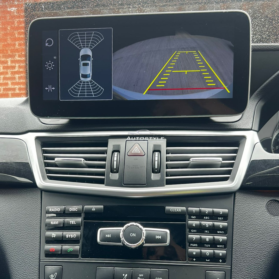 Mercedes-Benz E Class C207/A207 (2010-2016) Apple CarPlay Android Auto 10.25" Touch Screen RHD 2-Door Coupe