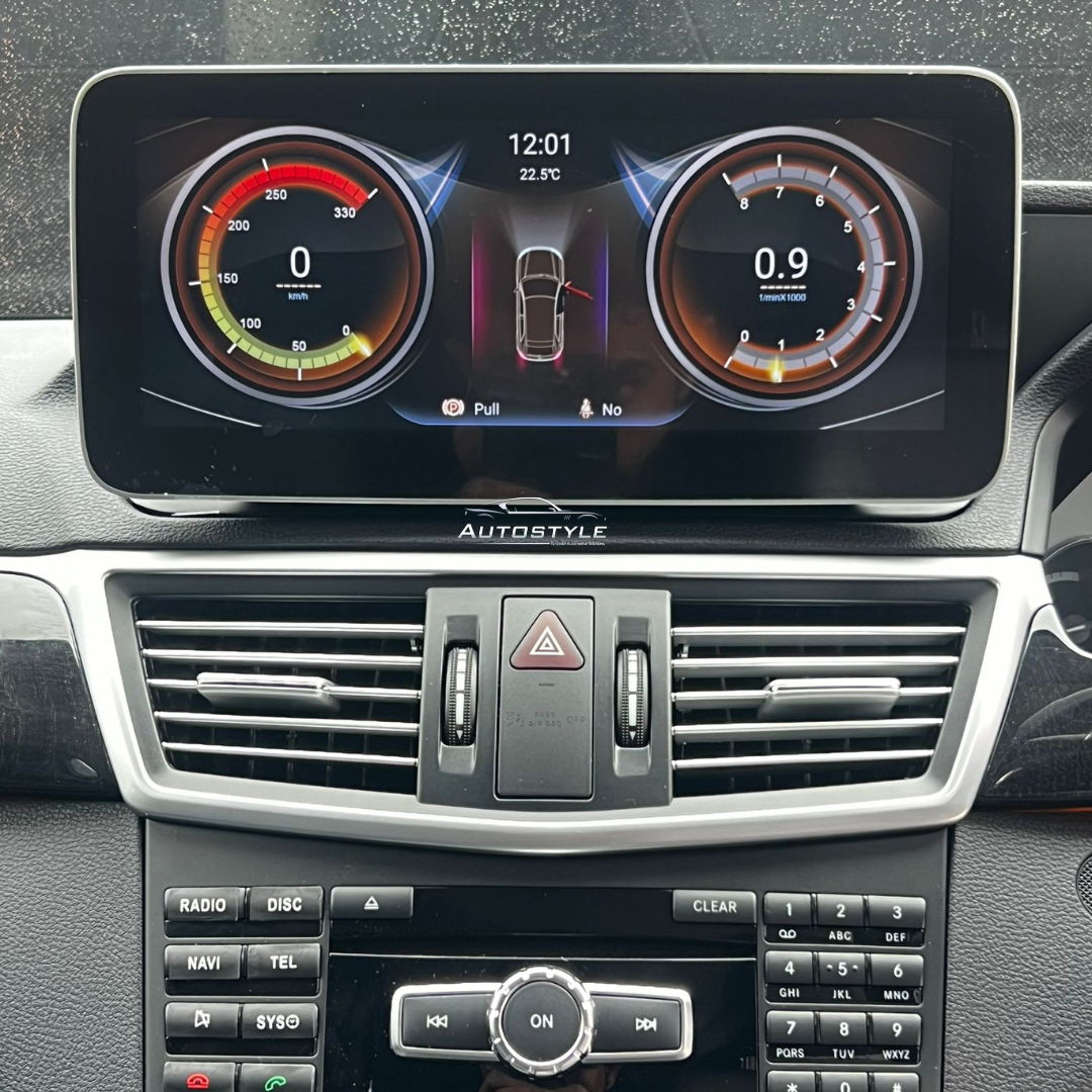 Mercedes-Benz E Class C207/A207 (2010-2016) Apple CarPlay Android Auto 10.25" Touch Screen RHD 2-Door Coupe