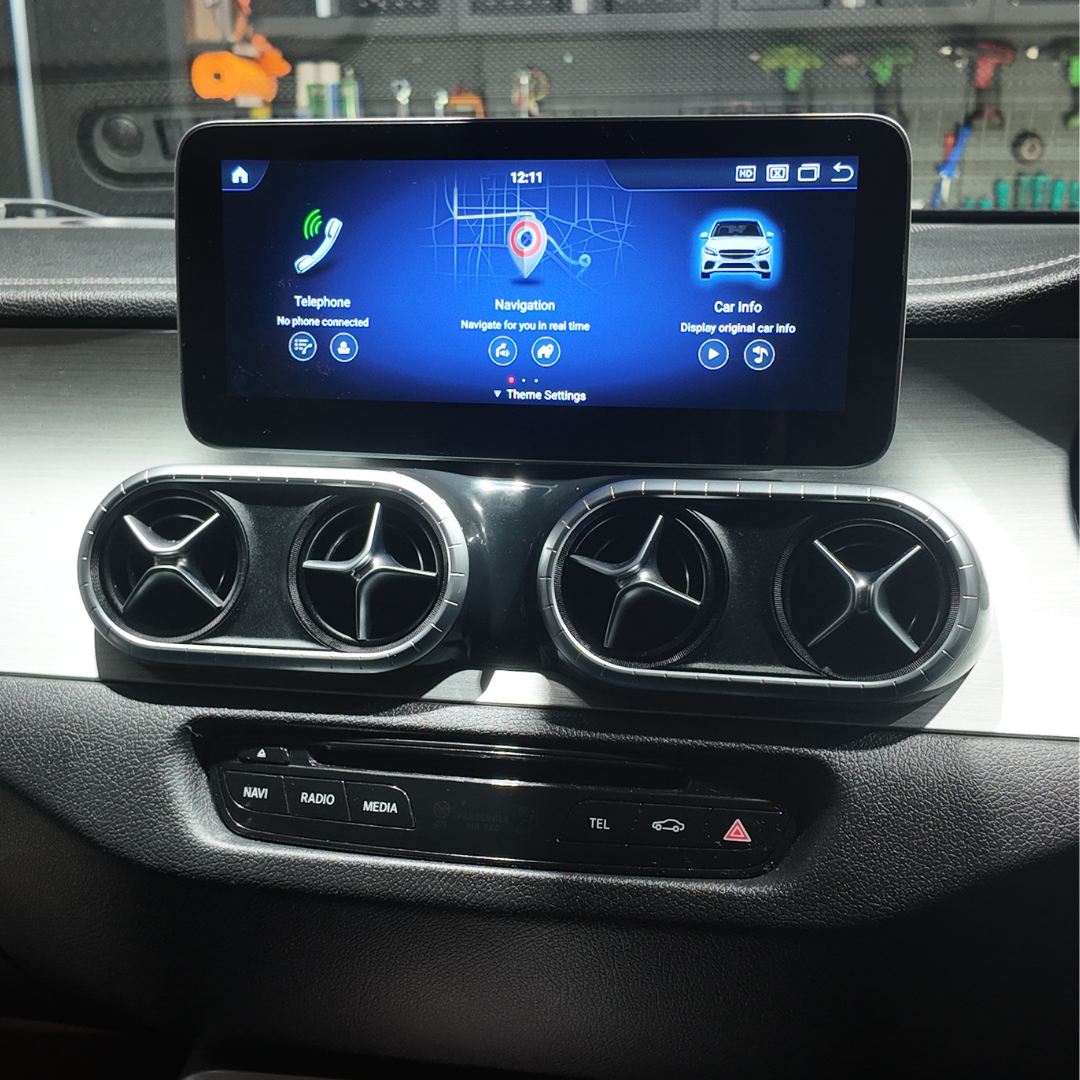 Mercedes-Benz X Class W470 (2015-2021) Apple CarPlay Android Auto 10.25" Touch Screen