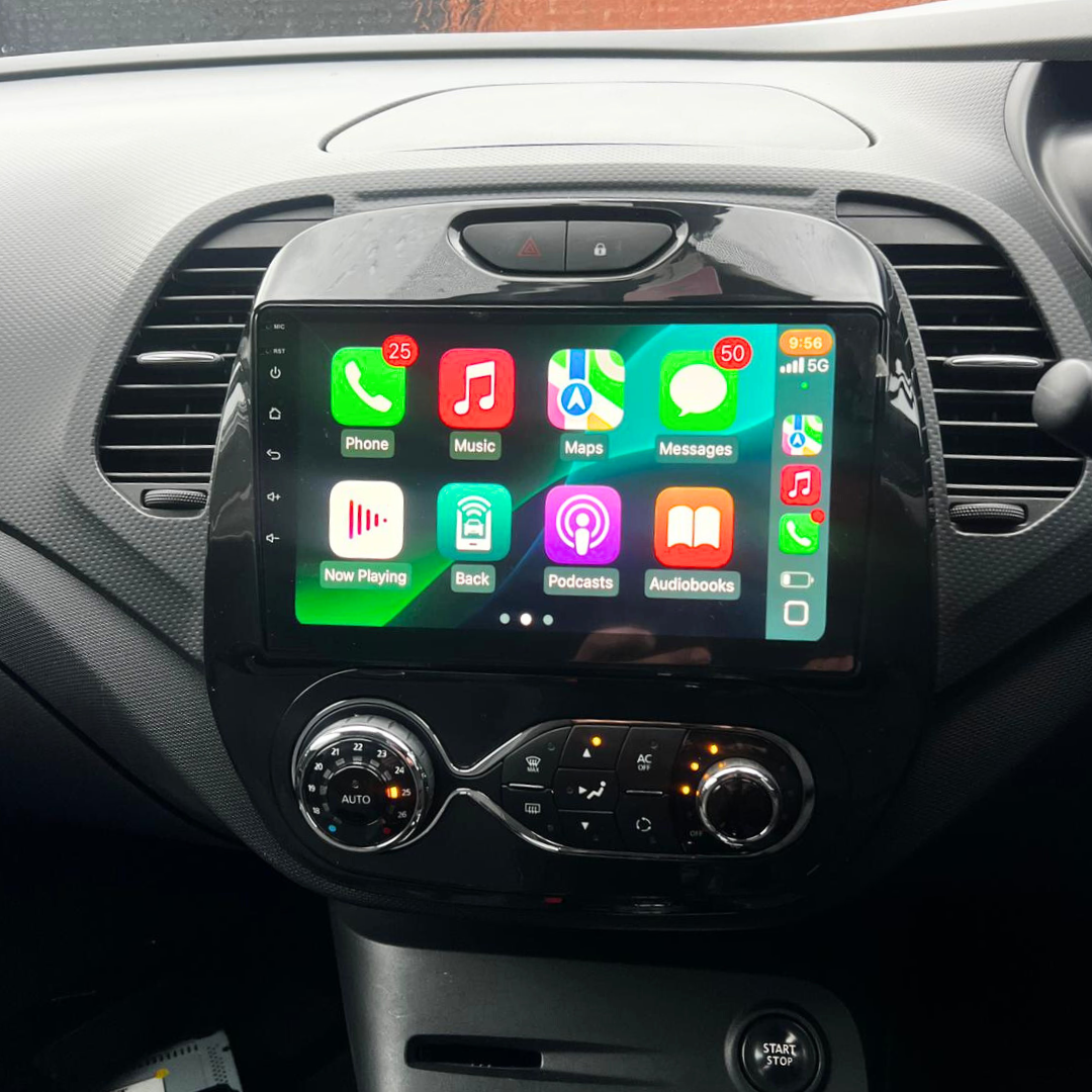Renault Captur Kaptur Apple Carplay / Android Auto 9" Stereo Upgrade 2011-2019