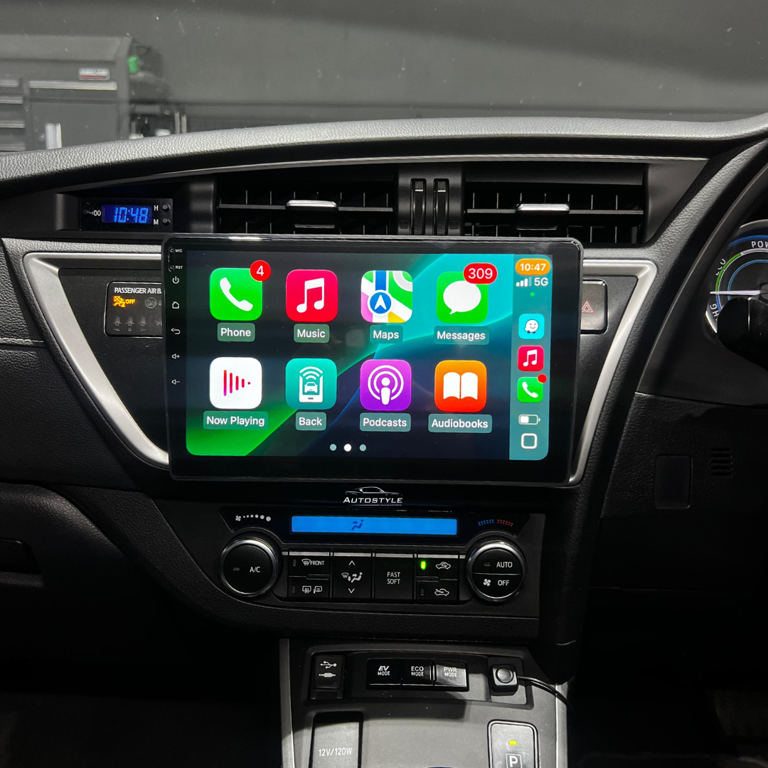 Toyota Auris Apple Carplay / Android Auto 10" Stereo Upgrade (2012-2015)