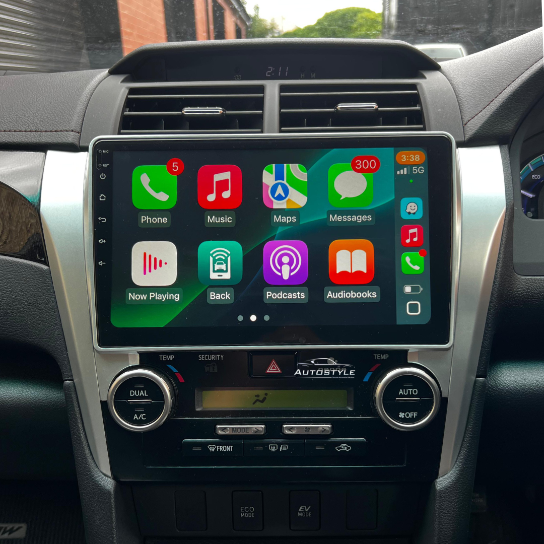 Toyota Camry XV50 Apple Carplay / Android Auto 9" Stereo Upgrade 2011-2014