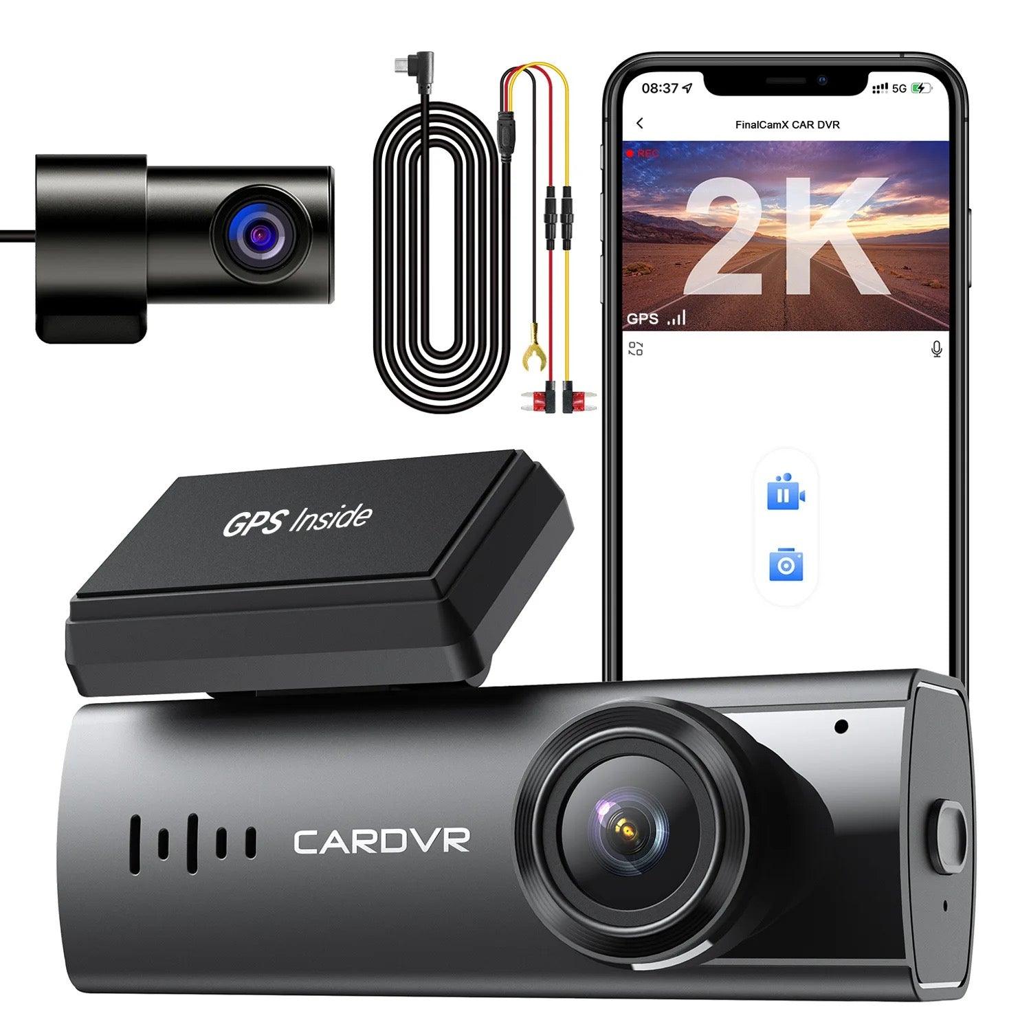 A207 Front Rear Dashcam 32GB WiFi GPS