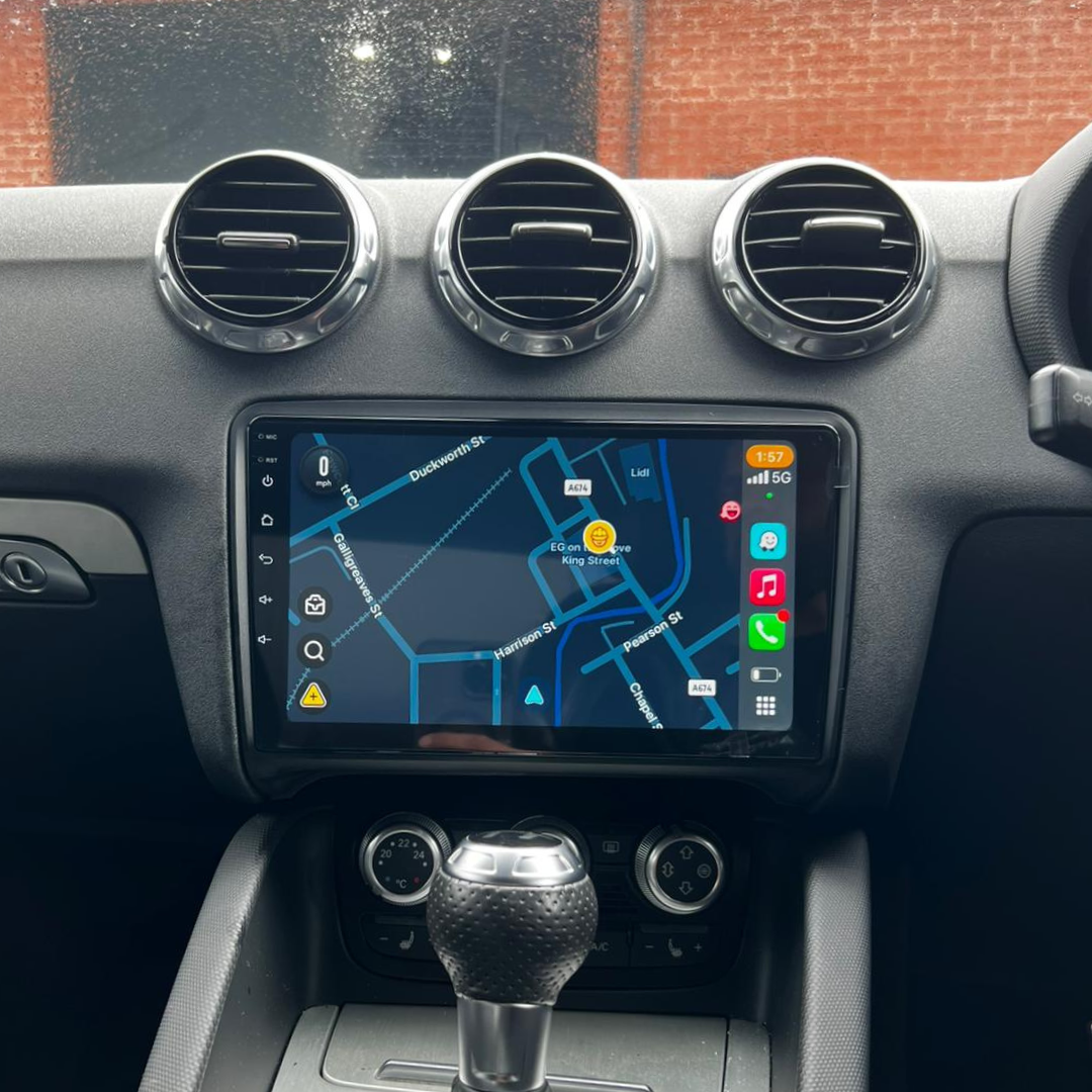 Audi TT Apple Carplay / Android Auto 9" Stereo Upgrade (2006-2014)