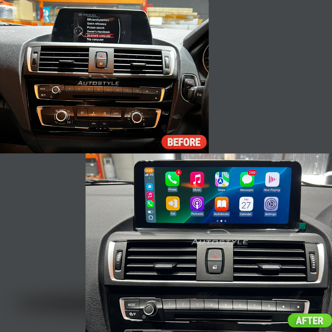 BMW 1 Series F20/F21 (2011-2016) Apple CarPlay Android Auto 10.25" Touch Screen NBT