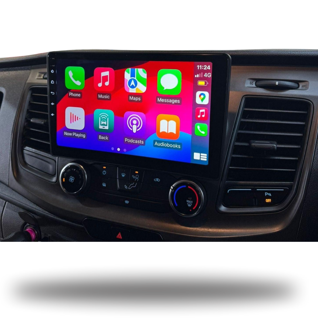 Ford Transit Custom Apple Carplay / Android Auto 10" Stereo Upgrade