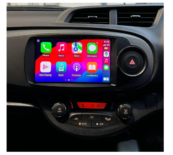 Toyota Yaris Vitz Apple Carplay / Android Auto 9" Stereo Upgrade