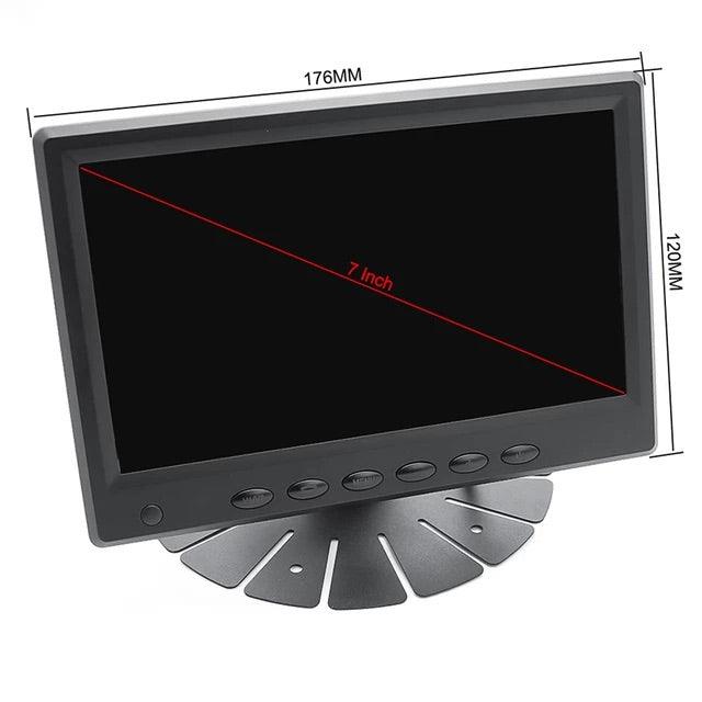 5" AHD Monitor TFT Colour LCD Digital Screen Display (2 Video Inputs) - AUTOSTYLE UK