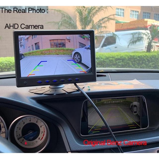 7" AHD Monitor TFT Colour LCD Digital Screen Display (2 Video Inputs) - AUTOSTYLE UK