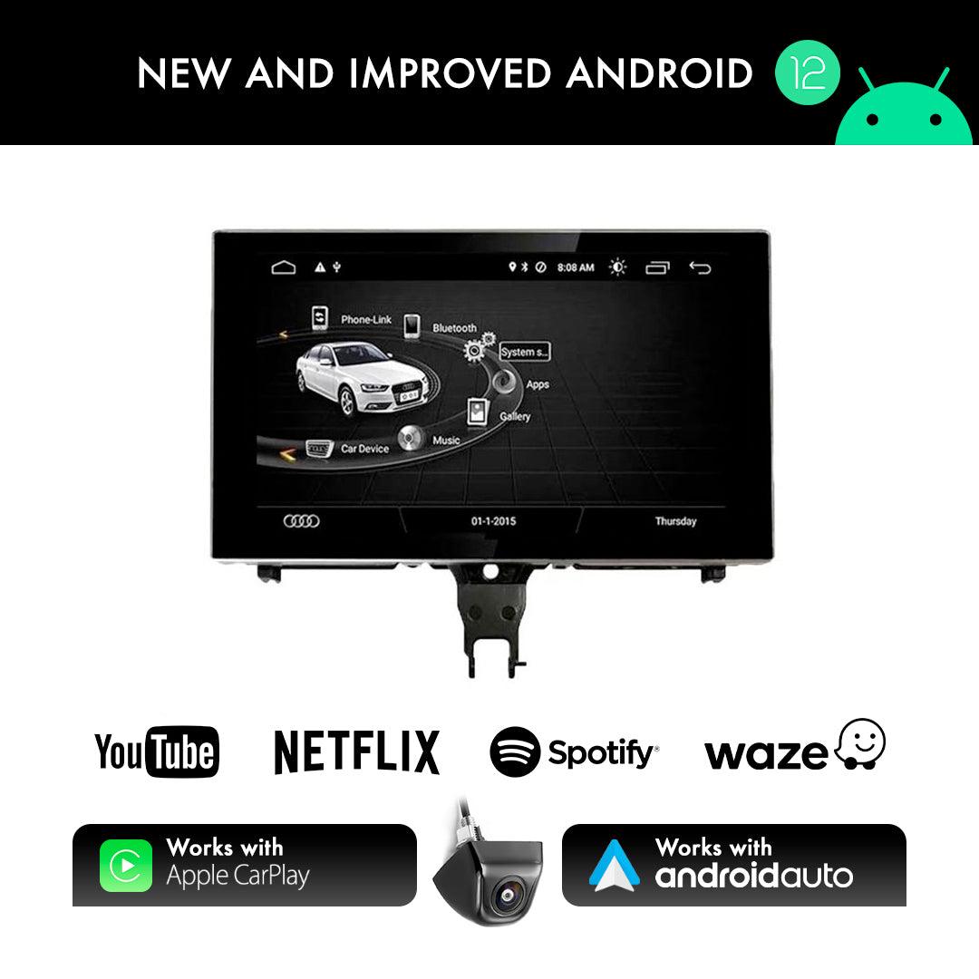 Audi A6 (2011-2018) 9" Flip-Out Android Screen Upgrade and Wireless Apple CarPlay - AUTOSTYLE UK