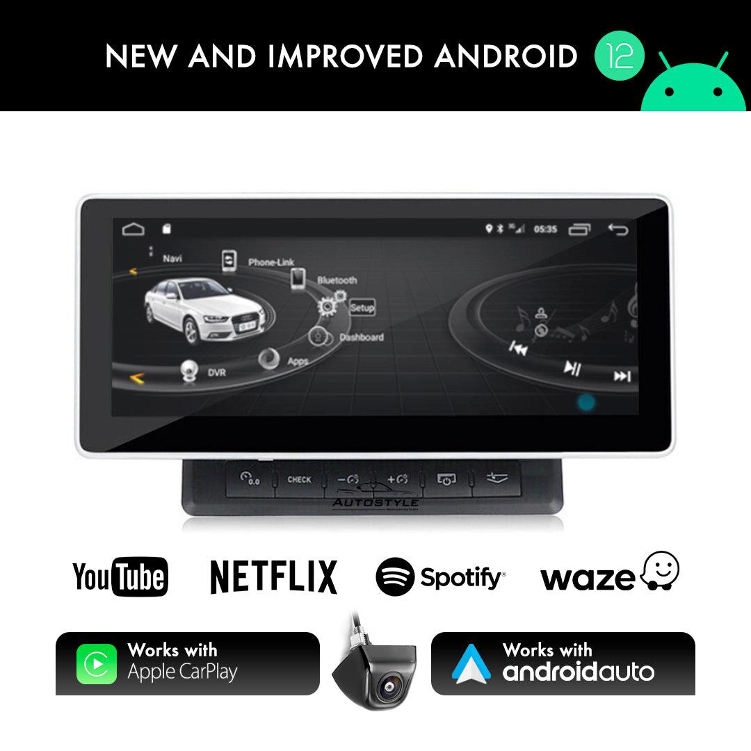 Audi A6 (C6) (2005-2011) 10.25" Android Screen Upgrade and Wireless Apple CarPlay - AUTOSTYLE UK