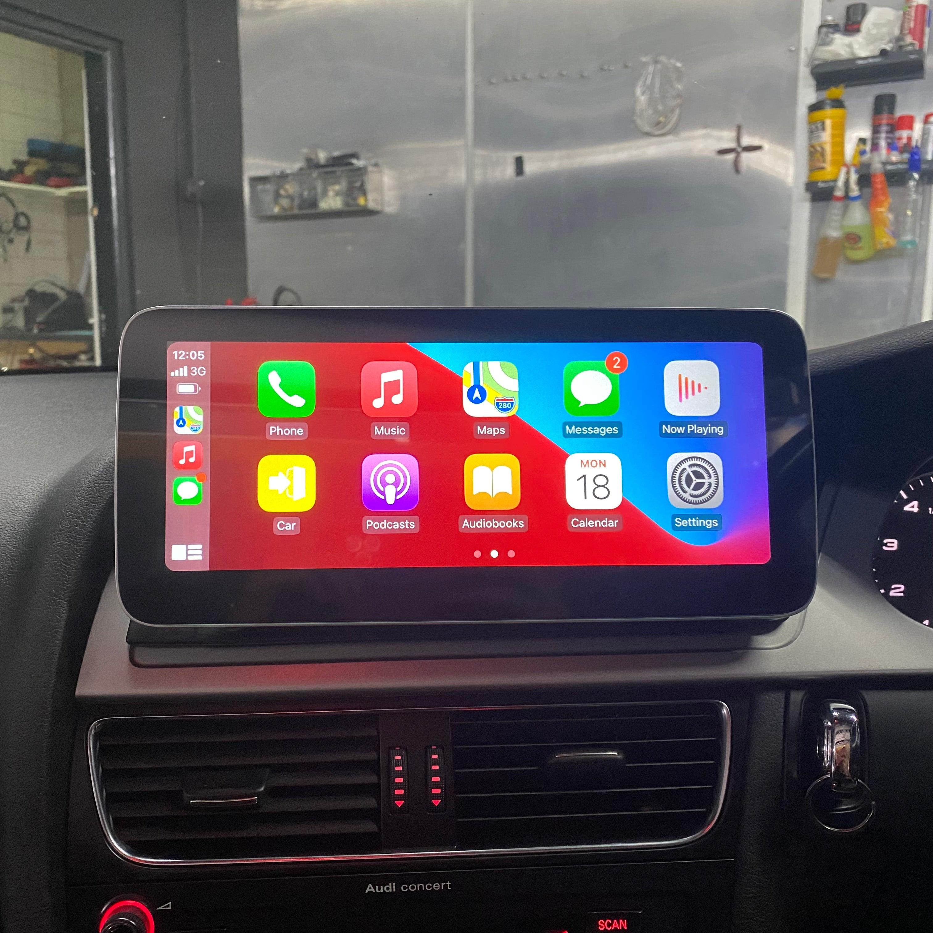 Audi RS4 (2009-2016) 10.25" Android Screen Upgrade and Wireless Apple CarPlay RHD - AUTOSTYLE UK