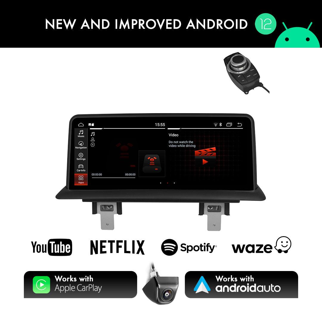 BMW 1 Series E81/E82/E87/E88 (2005-2012) 10.25" Android Screen Upgrade and Wireless Apple CarPlay - AUTOSTYLE UK