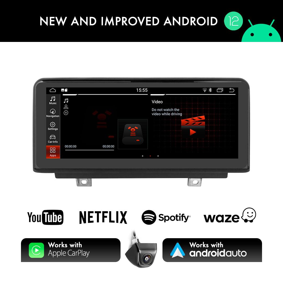 BMW 3 Series M3/F30/F31/F34/F80 (2012-2017) NBT 10.25" Android Screen Upgrade and Wireless Apple CarPlay - AUTOSTYLE UK