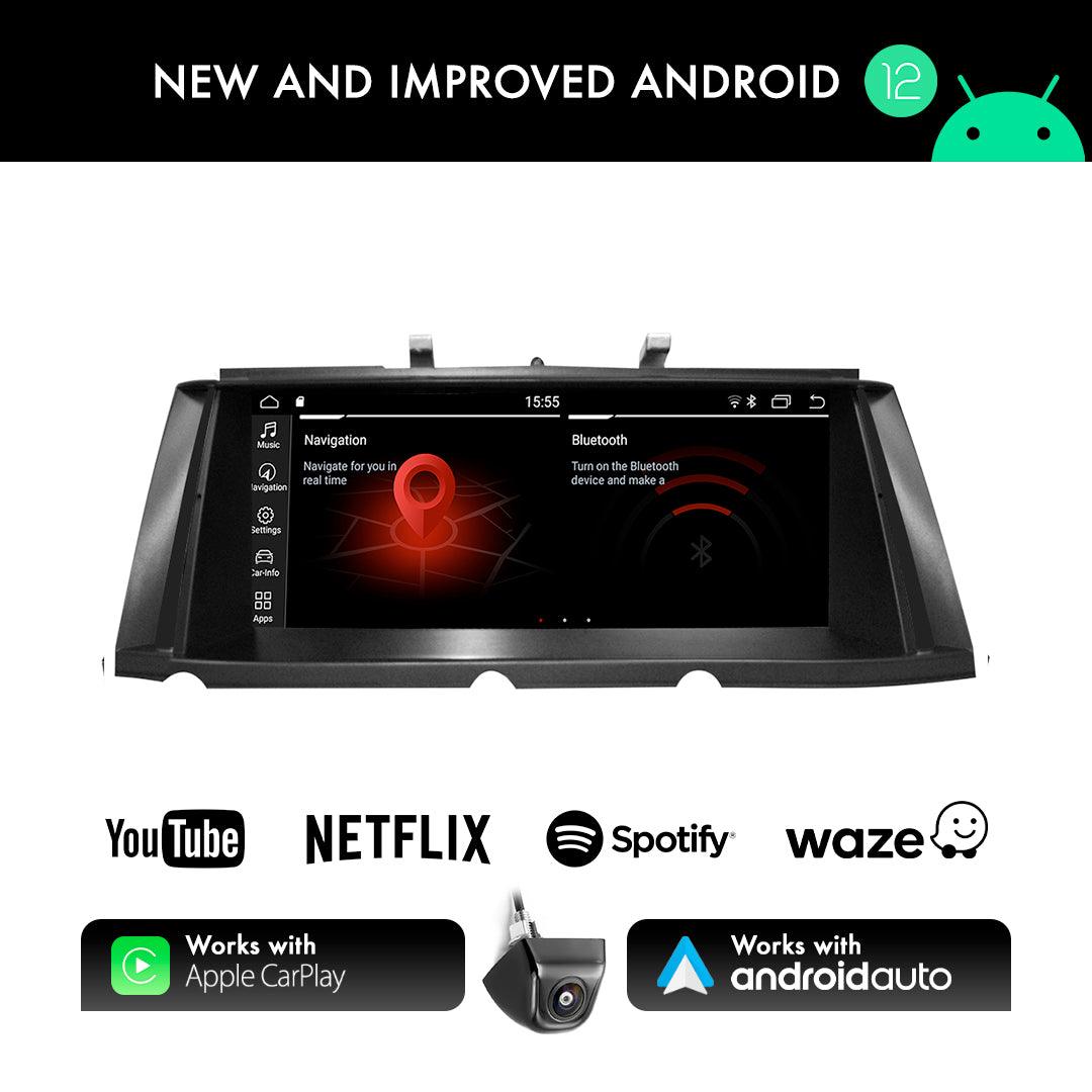BMW 7 Series F01/F02 (2009-2015) CIC/NBT 10.25" Android Screen Upgrade and Wireless Apple CarPlay - AUTOSTYLE UK