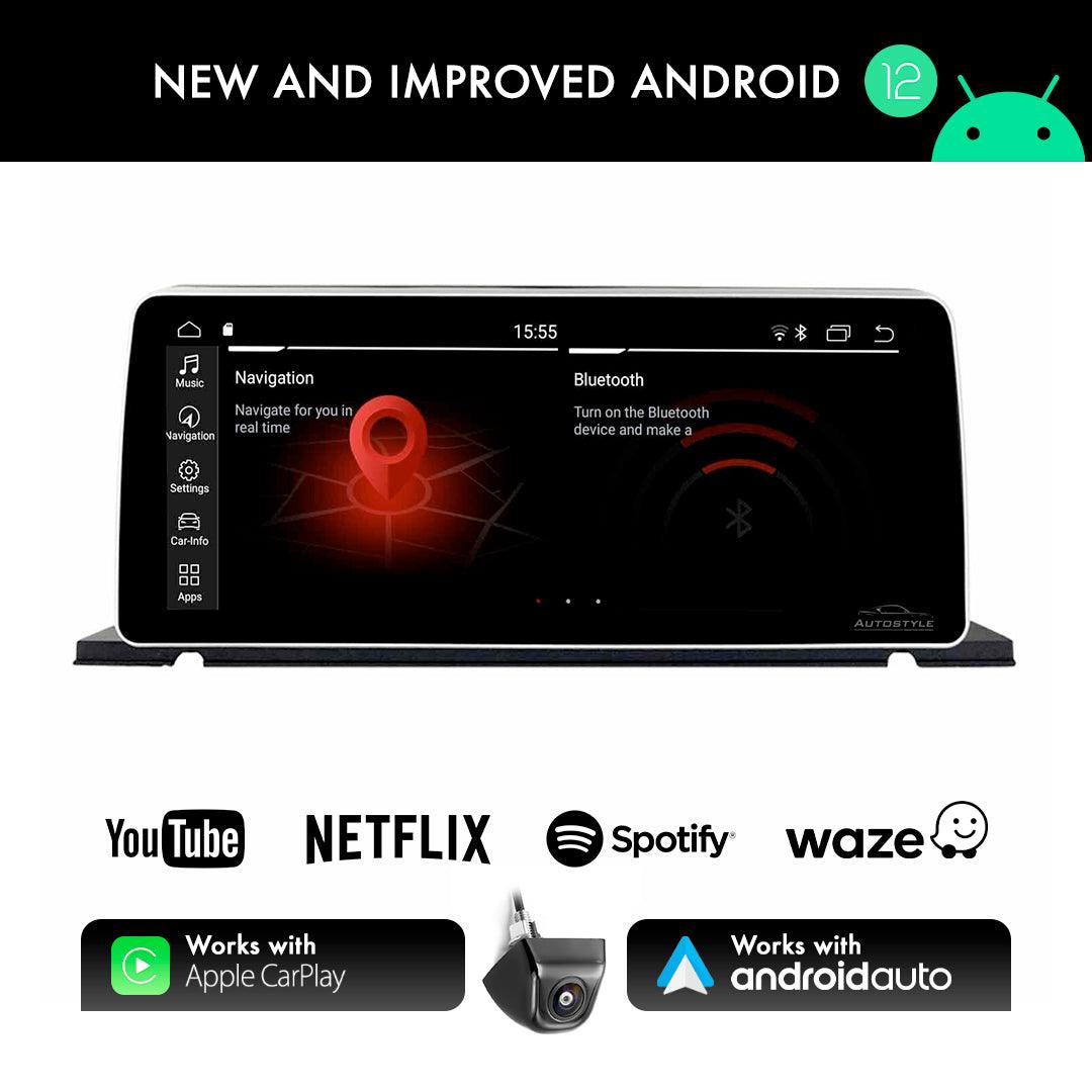 BMW X3 F25 (2011-2017) CIC/NBT 12.3" Android Screen Upgrade and Wireless Apple CarPlay - AUTOSTYLE UK