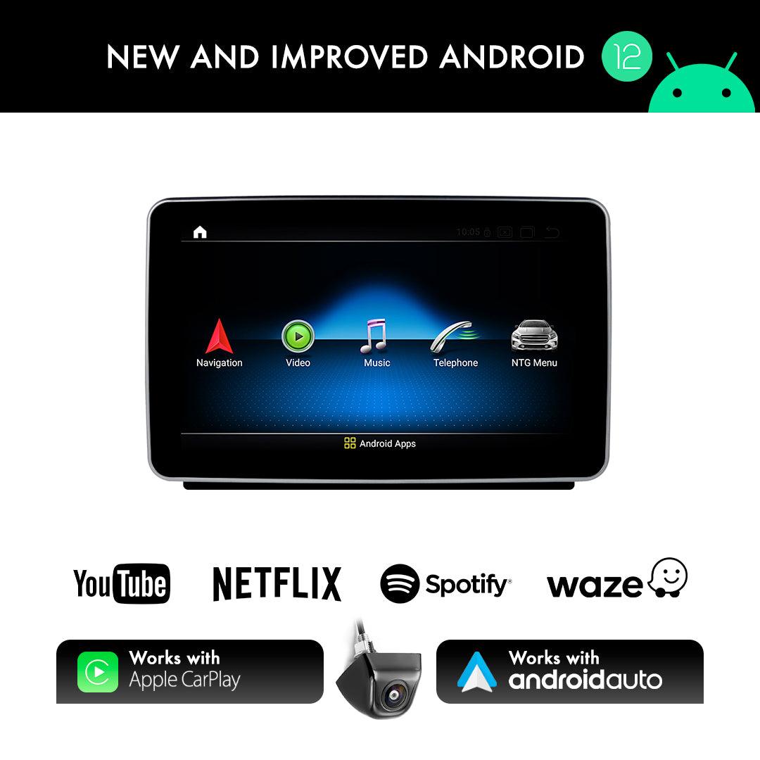 Mercedes-Benz GL (2012-2015) 9" Android Screen Upgrade and Wireless Apple CarPlay - AUTOSTYLE UK