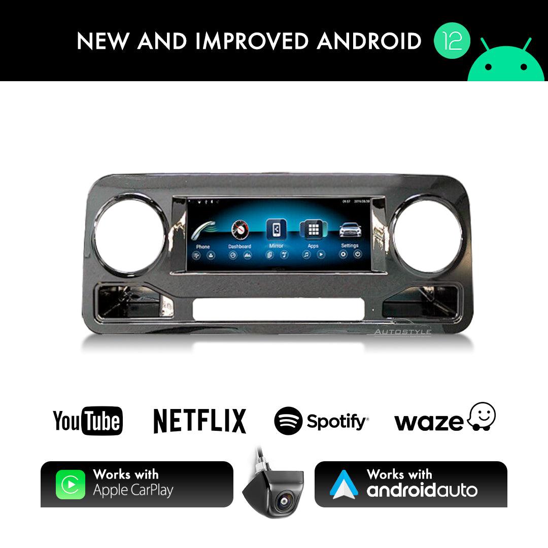 Mercedes-Benz Sprinter W907 (2018-2021) 10.25" Android Screen Upgrade and Wireless Apple CarPlay - AUTOSTYLE UK