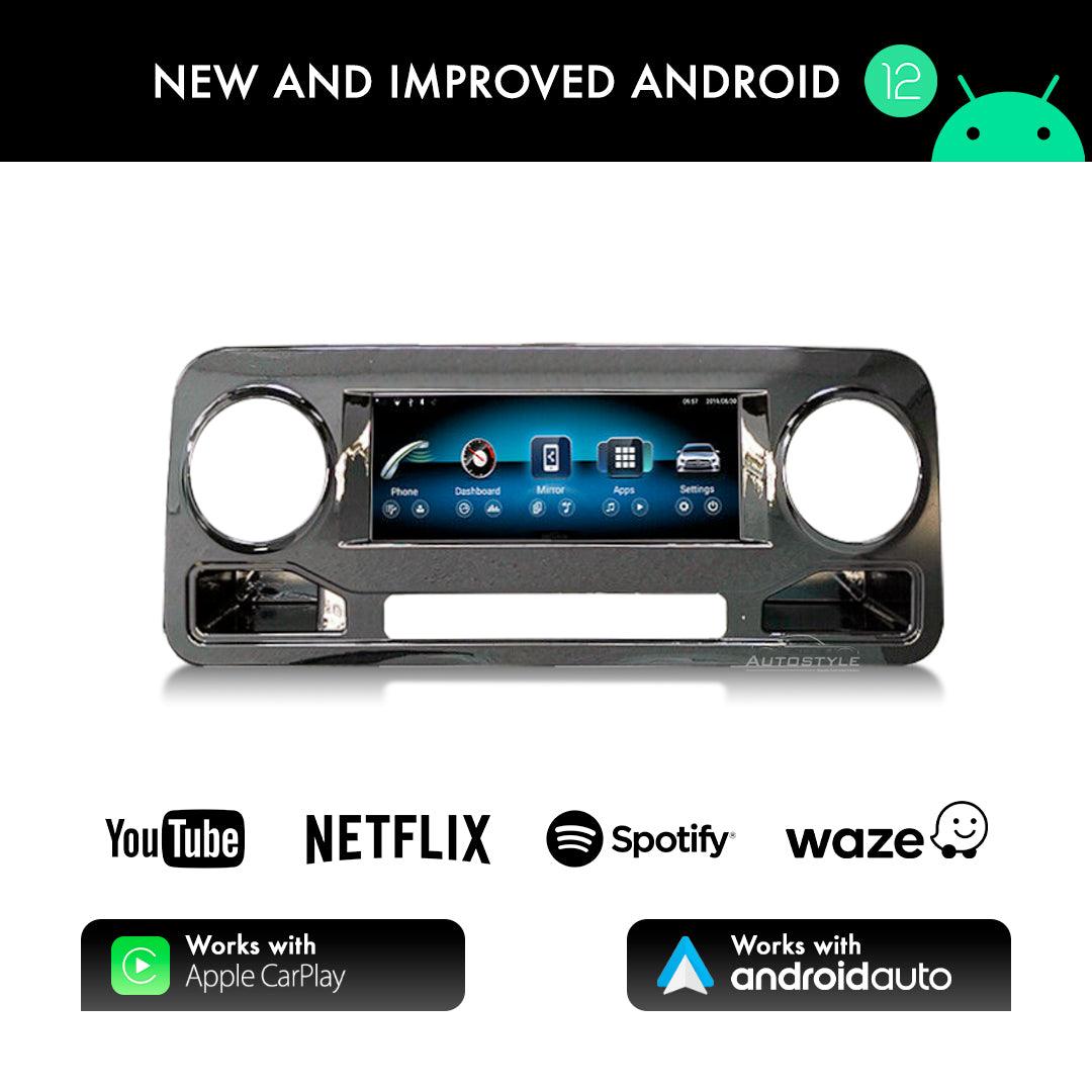 Mercedes-Benz Sprinter W907 (2018-2021) 10.25" Android Screen Upgrade and Wireless Apple CarPlay - AUTOSTYLE UK