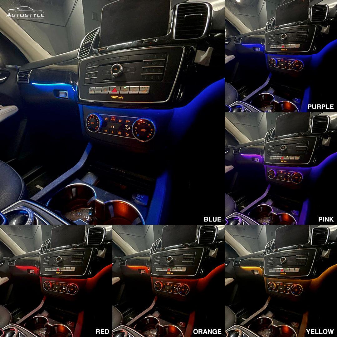 RGB Ambient Lighting OEM Retrofit APP Controlled - Mercedes GLE - AUTOSTYLE UK