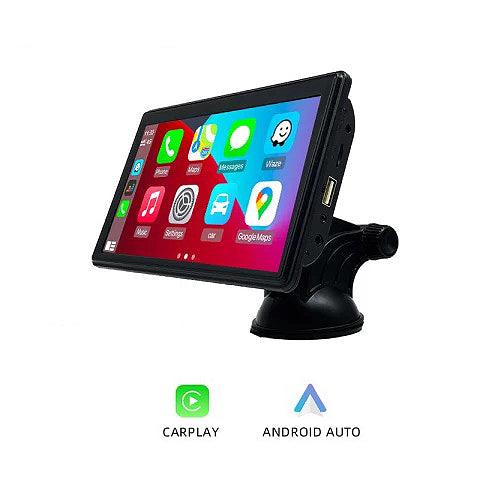Universal 7" Full HD Touchscreen Car Monitor For Apple Carplay / Android Auto / Multimedia Player / GPS / Bluetooth 5.0 - AUTOSTYLE UK
