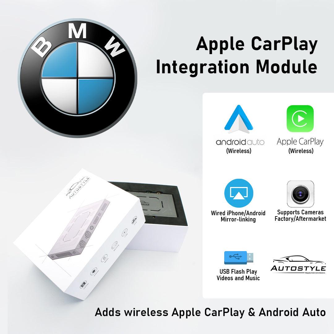 Wireless Apple CarPlay/Android Auto for BMW 1/2/3/4/5/6/7/X1/X3/X4/X5/Z4 Series with CIC (2009-2011) - AUTOSTYLE UK