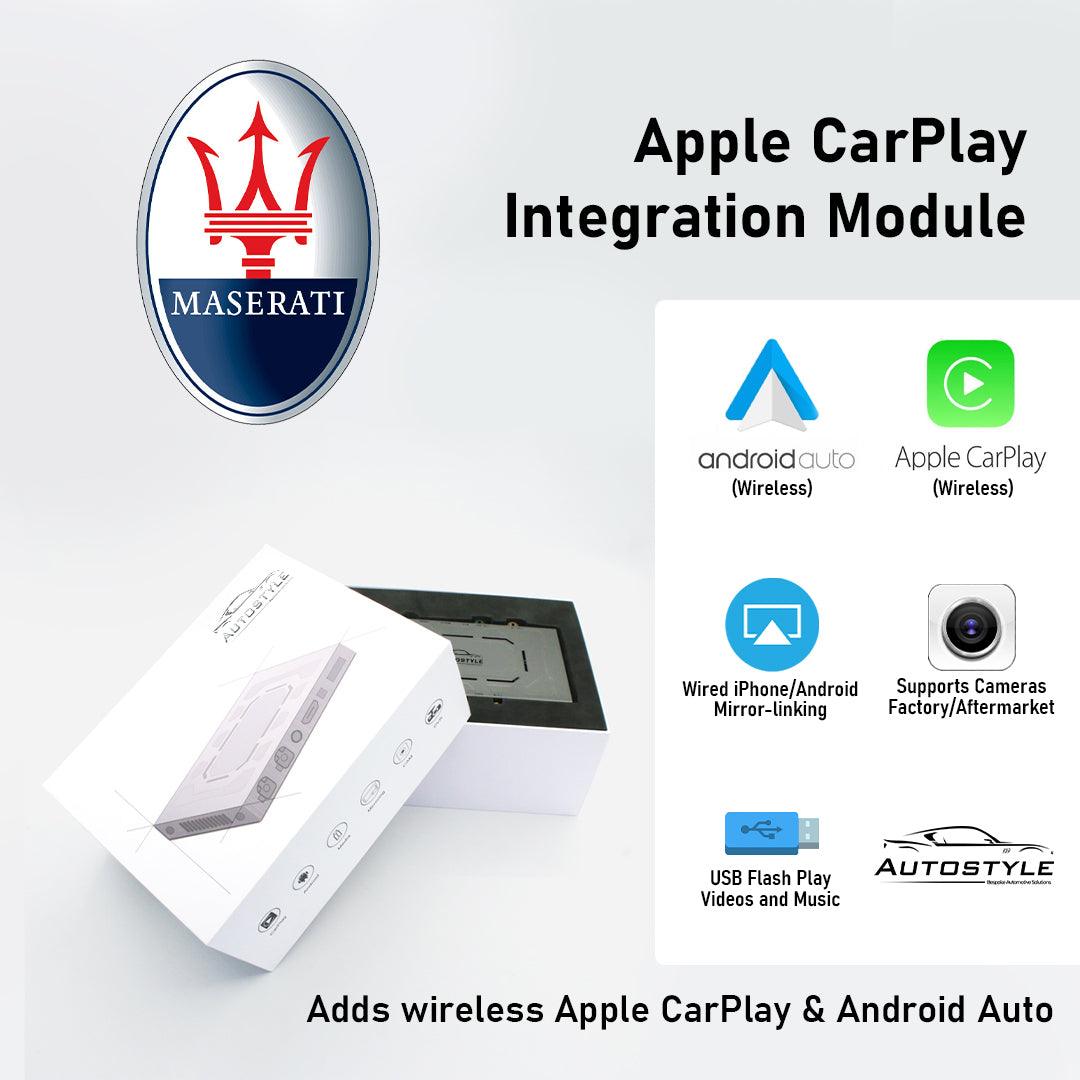 Wireless Apple CarPlay/Android Auto for Maserati Ghibli/Quattroporte (2014-2016) - AUTOSTYLE UK