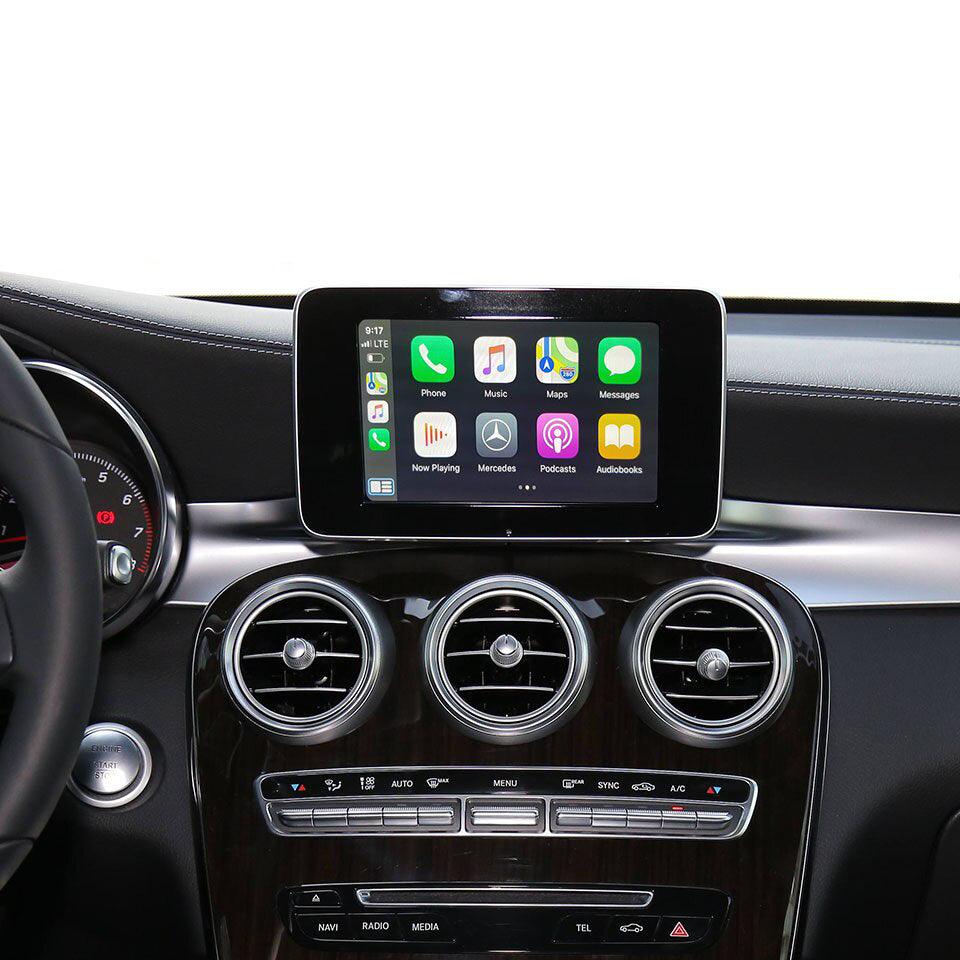 Wireless CarPlay Android Auto Interface for MERCEDES BENZ C-class W205 &  GLC for sale online