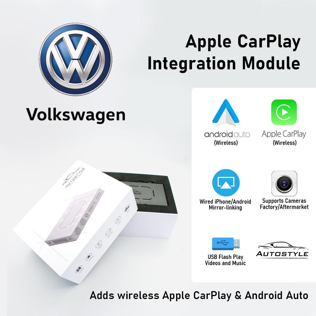 Wireless Apple CarPlay/Android Auto for Volkswagen Golf Passat Polo Touran Tiguan Crafter (2017-2019) - AUTOSTYLE UK