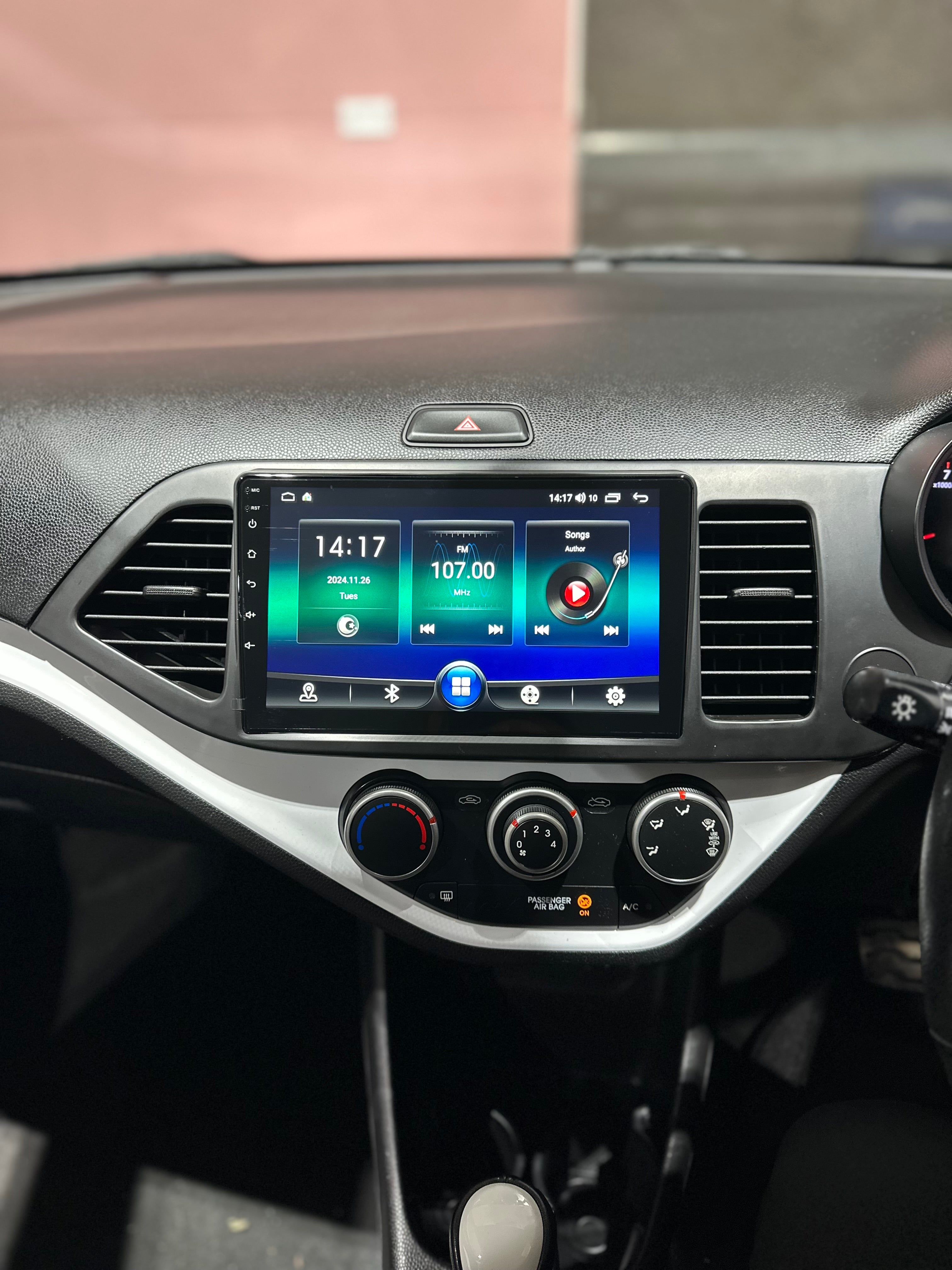 Kia Picanto Apple Carplay / Android Auto 9" Stereo Upgrade