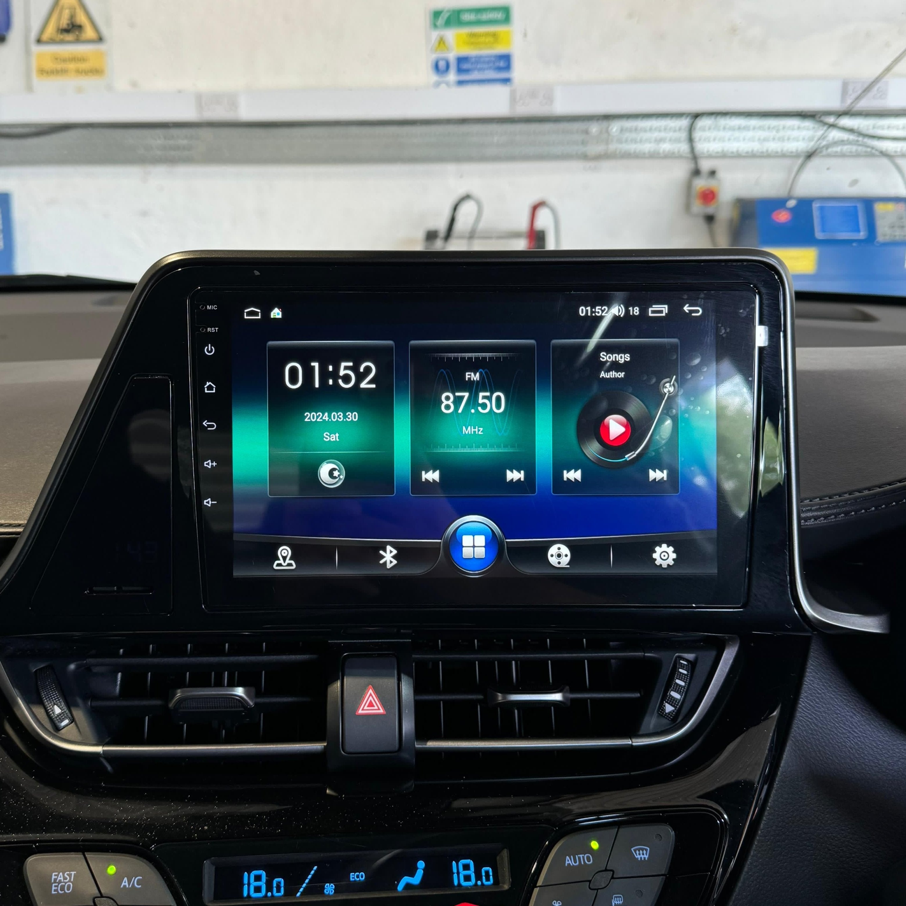 Toyota CHR 9" Android Screen Upgrade and Wireless Apple CarPlay