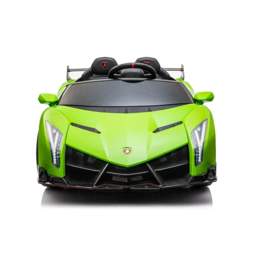 Kids Lamborghini Veneno 2-Seater 24v Electric Ride-on Car with Parent Remote