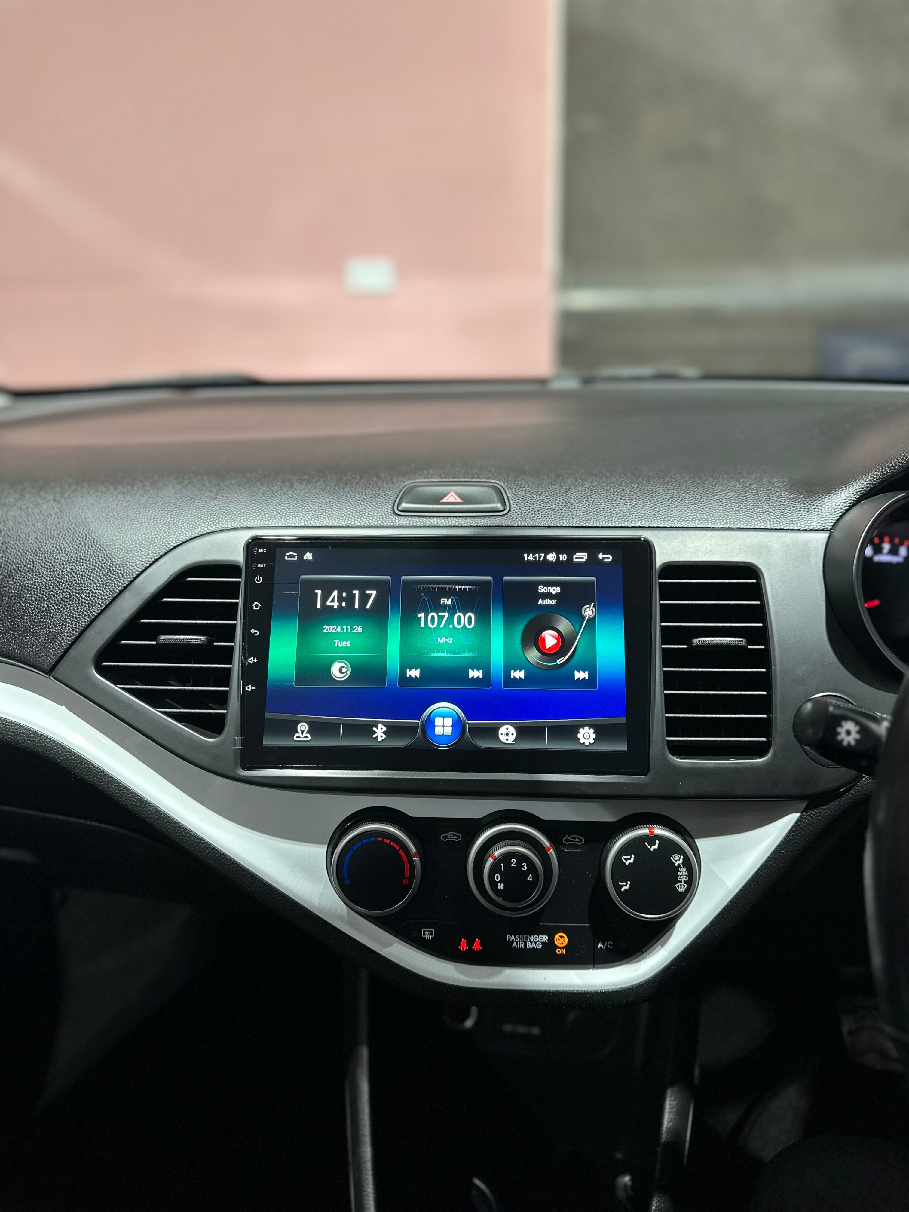 Kia Picanto Apple Carplay / Android Auto 9" Stereo Upgrade