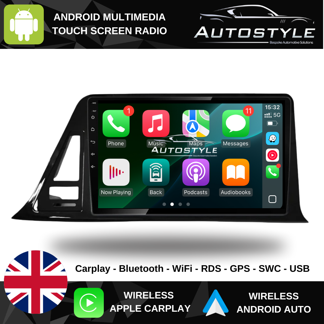 Toyota CHR Apple Carplay / Android Auto 9" Stereo Upgrade