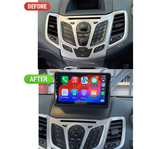 Ford Fiesta Apple Carplay / Android Auto 9" Stereo Upgrade (2009-2014)