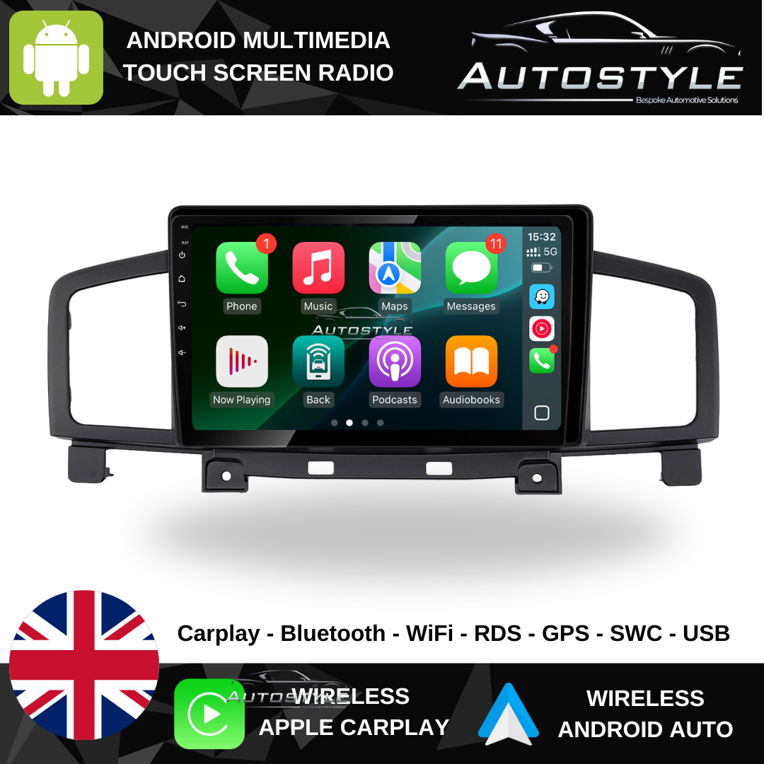 Nissan Quest Apple Carplay / Android Auto 10.1" Stereo Upgrade (2012-15)