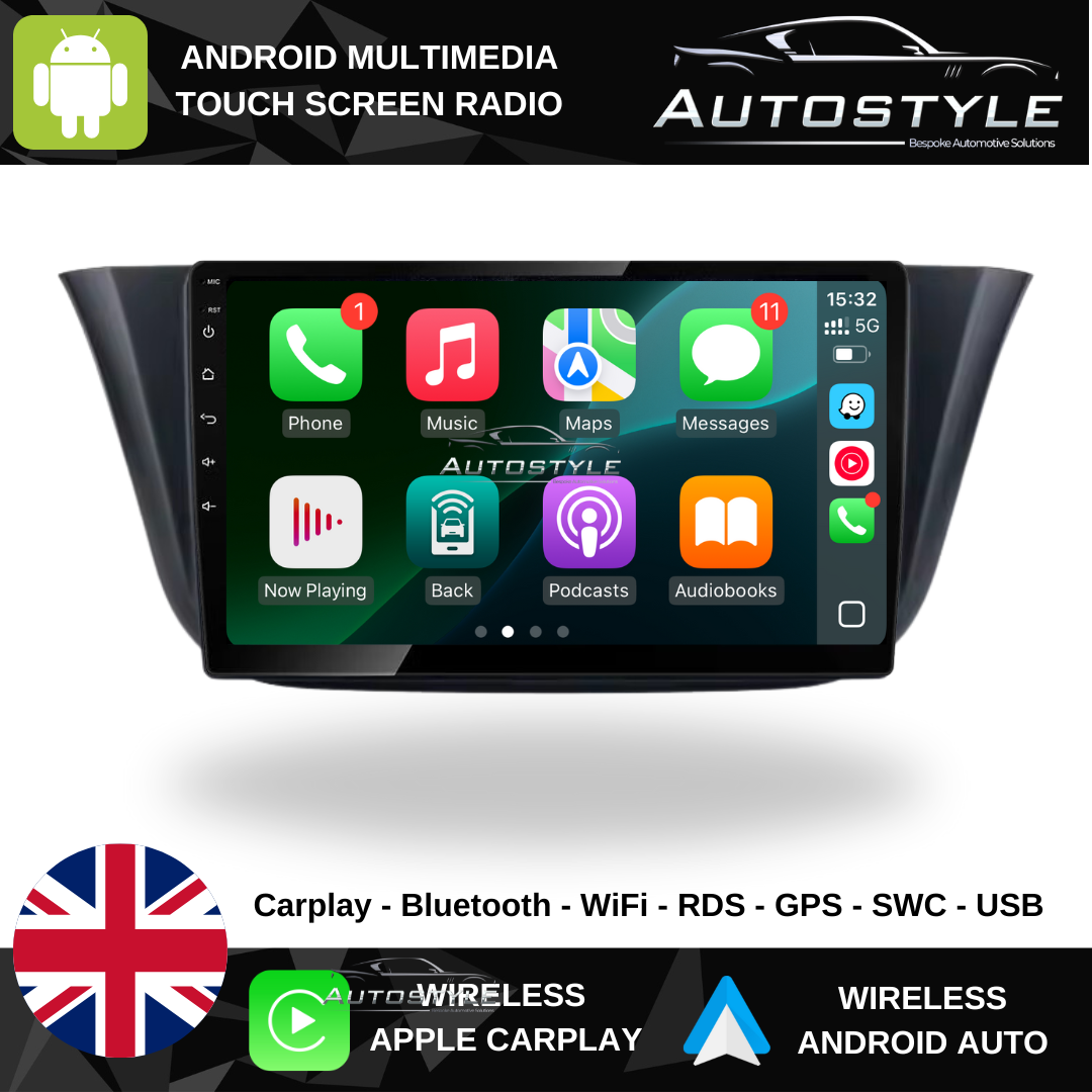 IVECO DAILY  Apple Carplay / Android Auto 9" Stereo Upgrade (2014+)