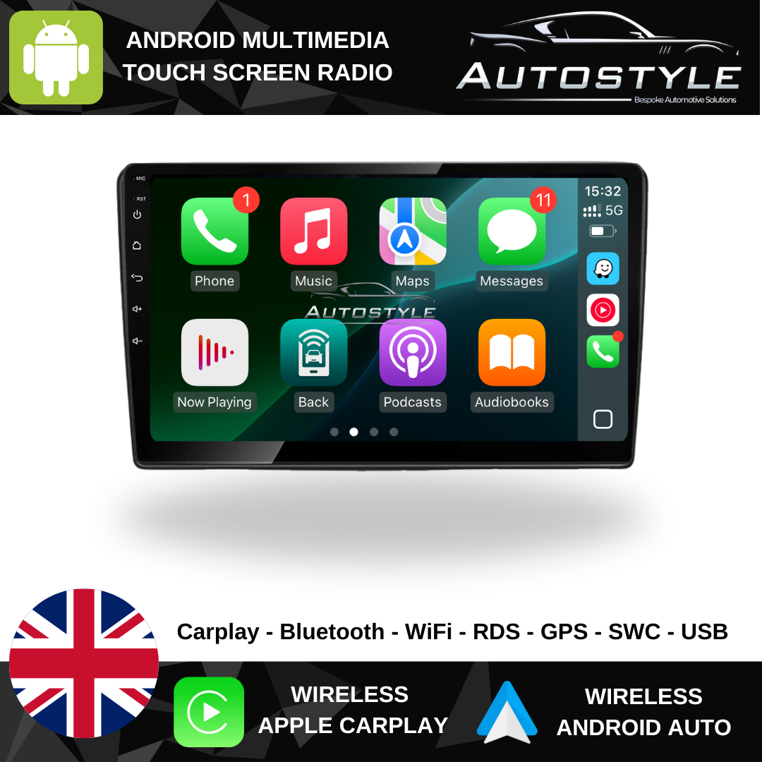 Vauxhall Astra/ Zafira Apple Carplay / Android Auto 9" Stereo Upgrade 2007