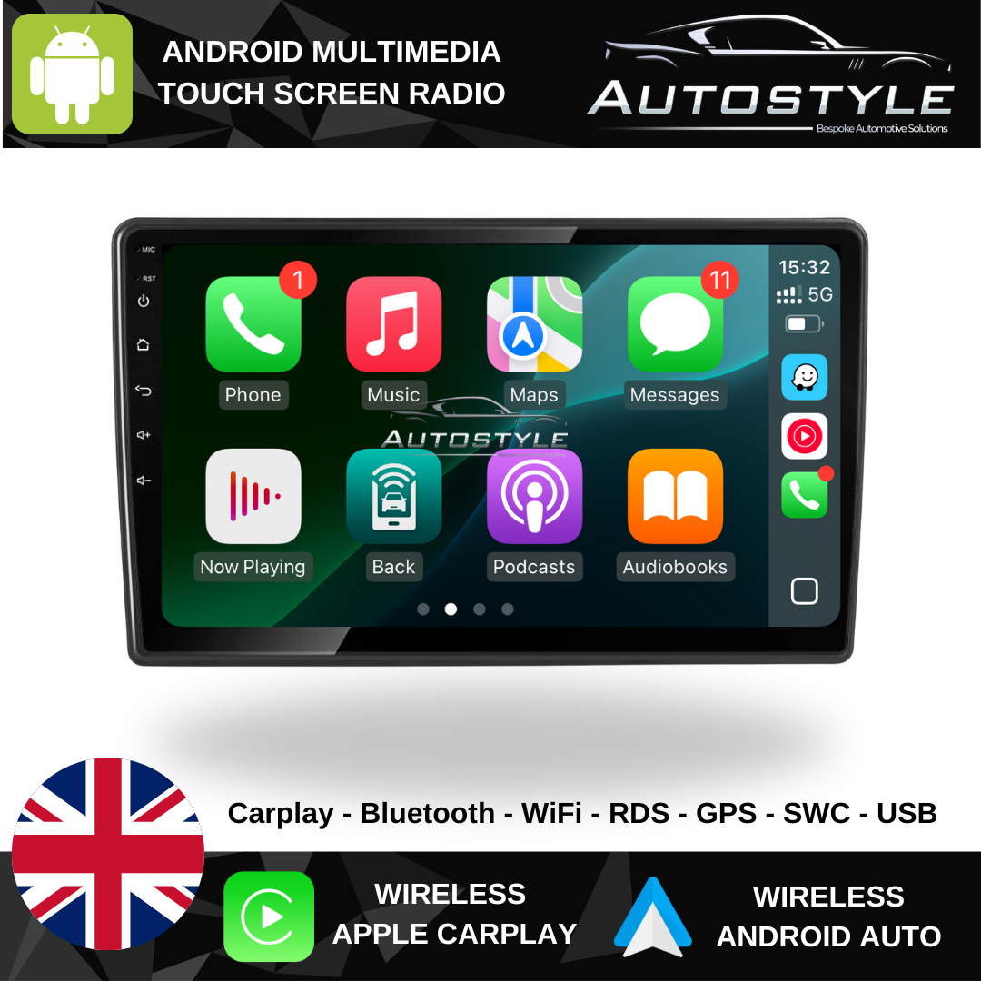 Toyota Auris Apple Carplay / Android Auto 10" Stereo Upgrade (2012-2015)