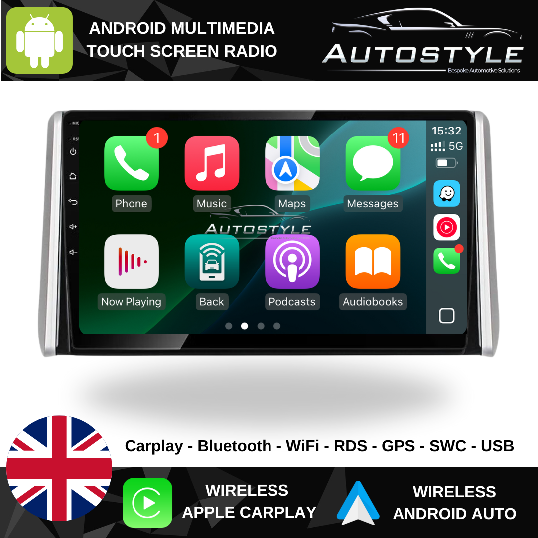 Toyota Corolla Apple Carplay / Android Auto 10" Stereo Upgrade 2018-2021