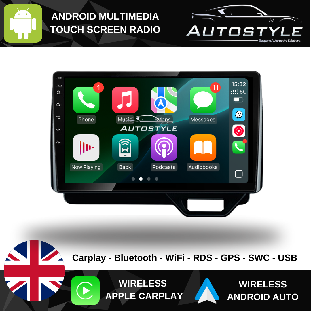 Honda N BOX Apple Carplay / Android Auto 10.1" Stereo Upgrade